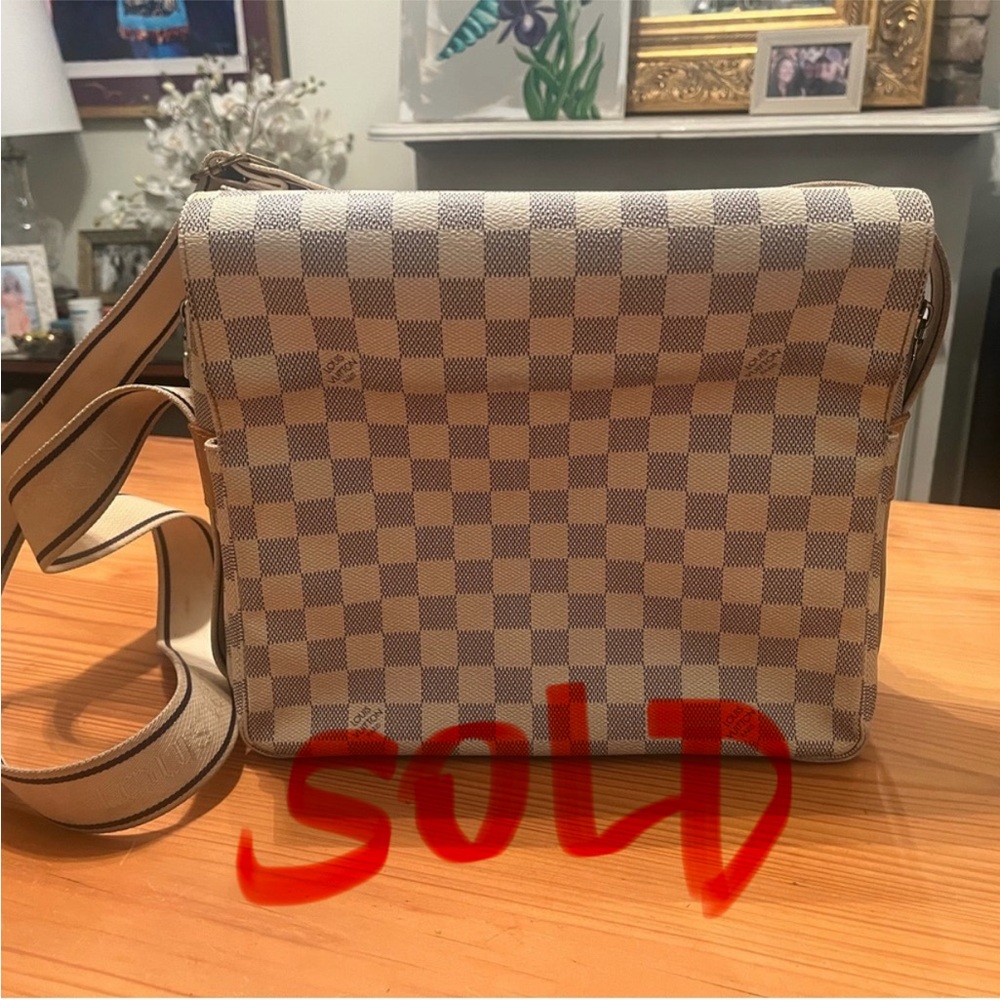 Louis Vuitton Damier Azur Messenger Bag